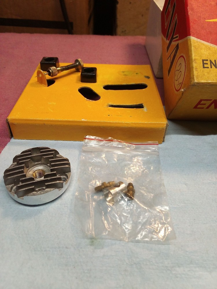 Nice Enya 29A Model Airplane Engine In The Box w/ Advertisement