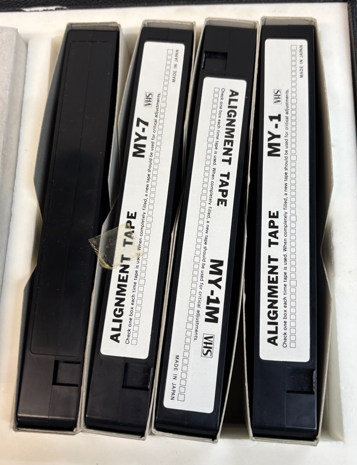 Zenith VHS VCR Tool Kit Alignment Set Tool Servo Checker Micro Checker ~ NOS