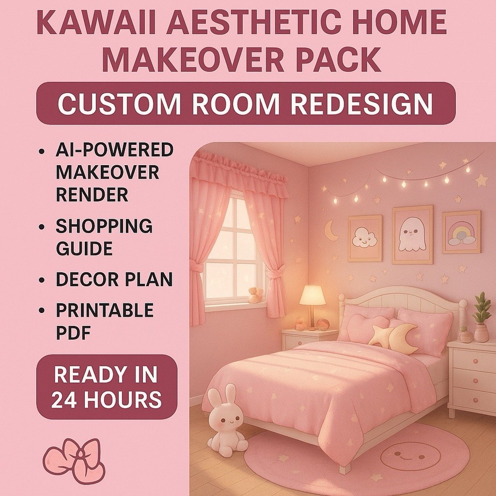 Room Redesign Decor Makeover Digital Download 💡💡💡