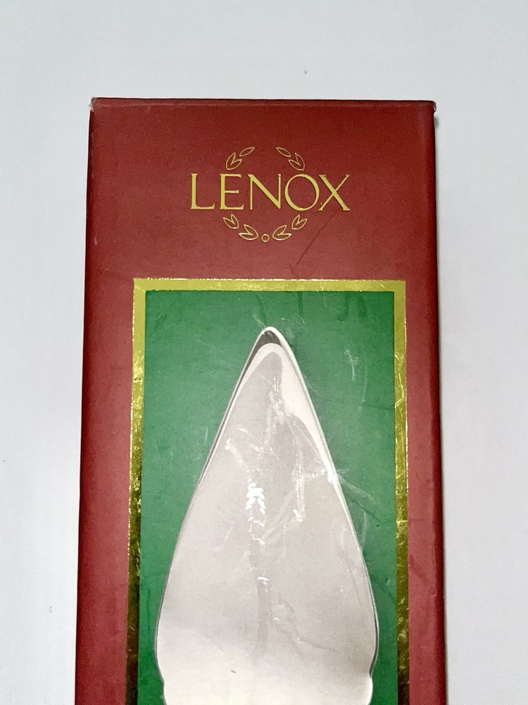 Lenox Cake Server Christmas Holiday
