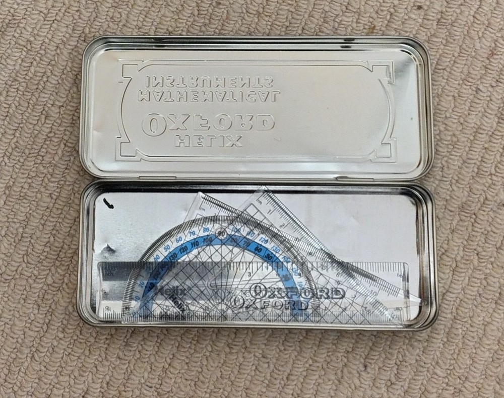 Oxford Helix Set of Mathematical Instruments
