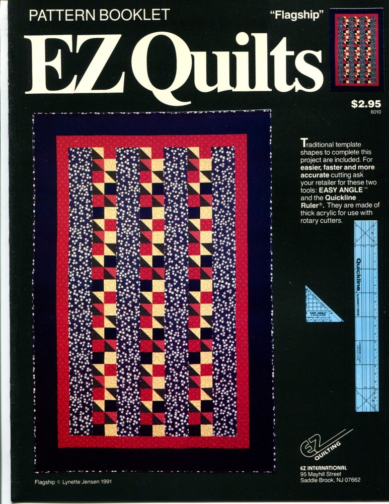 Flagship Pattern Book - EZ Quilting - 6010