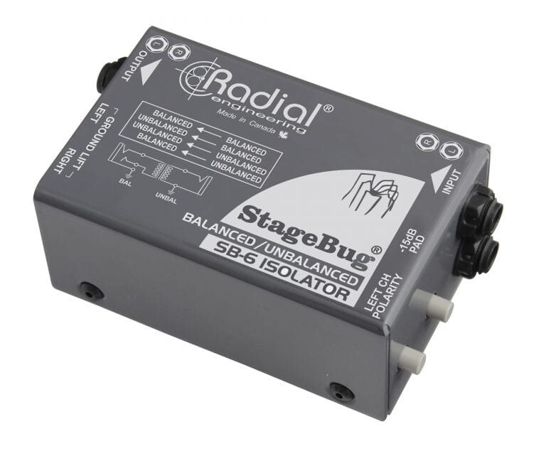 Radial StageBug SB-6 Stereo Isolator