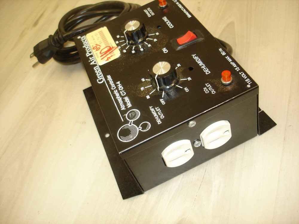 Green Air Products atmospheric controller ct-dh-4 powers up untested