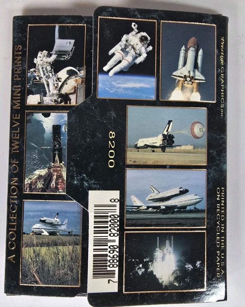 VINTAGE NASA THE SPACE PROGRAM COLLECTION 12 MINI PRINTS SEALED