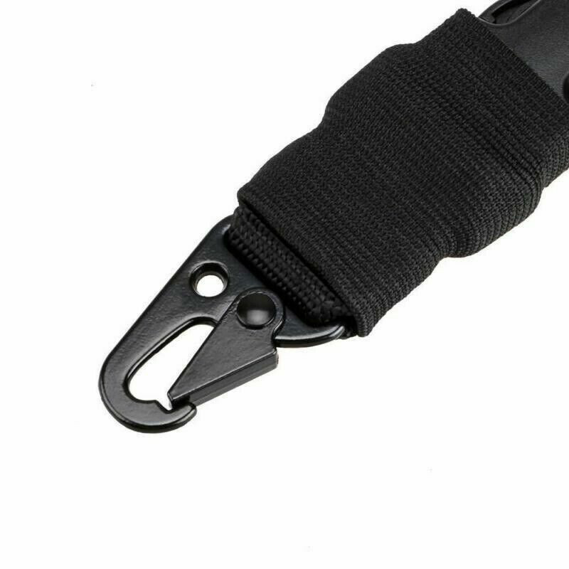 Tactical One Single Point Sling Strap Bungee Rifle Gun Sling with QD Buckle