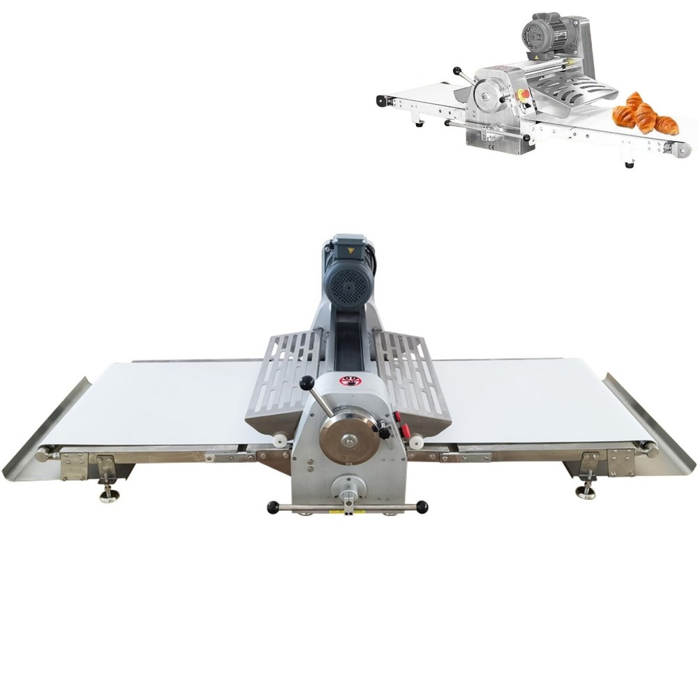 Bakery 110V Dough Roller Sheeter Press Puff Pastry Machine Egg Tart Maker