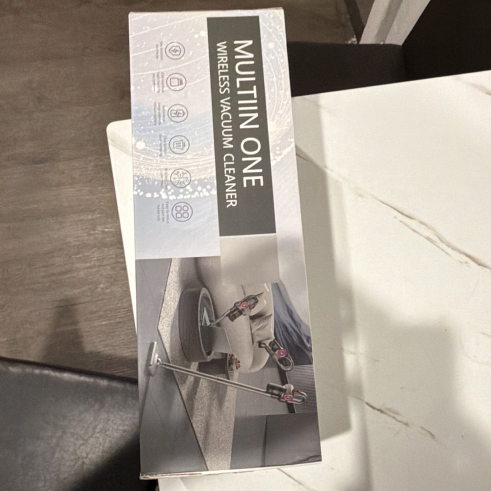 MULTIIN ONE Cordless Bagless Stick Vacuum Portable Multi Surface White