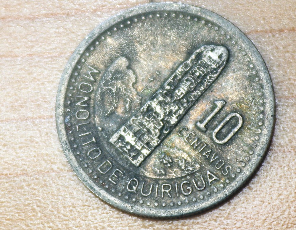 1995 Guatemala 10 Centavos