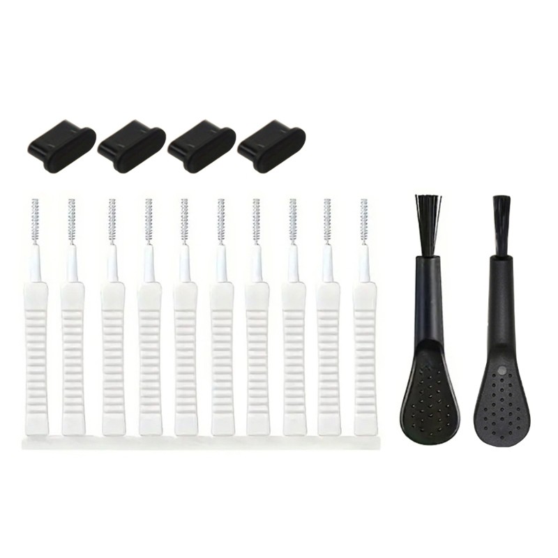 Multipurpose Essential Cleaning Brush Tools Set for Outdoor Smartphone Users