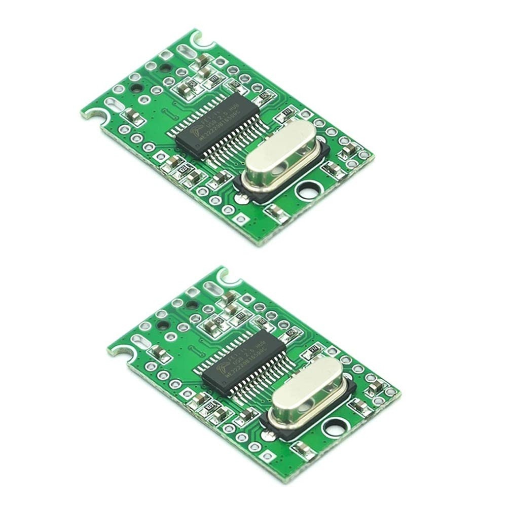 2Pcs USB2.0 Expansion Module HUB Concentrator 1 Minute 4 1 Drag 4 Interface T...