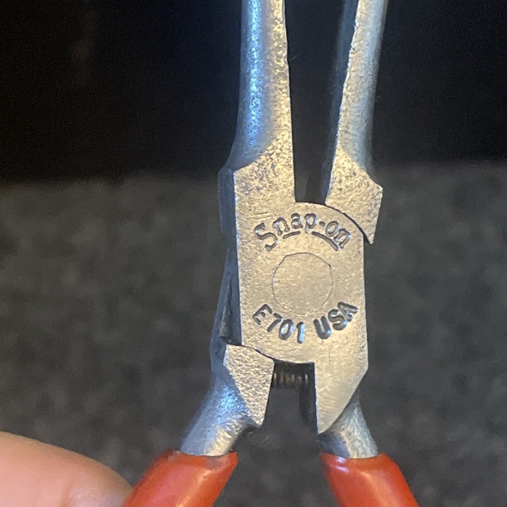 Snap-On E701 6.5" Red Handle Needlepoint Spring Handle #2