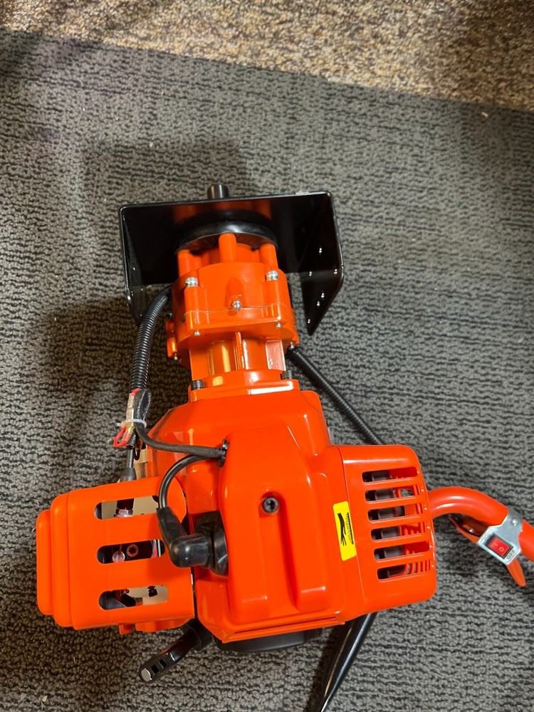 52CC Machine Heavy Duty Auger Drill Orange Post Hole Digger