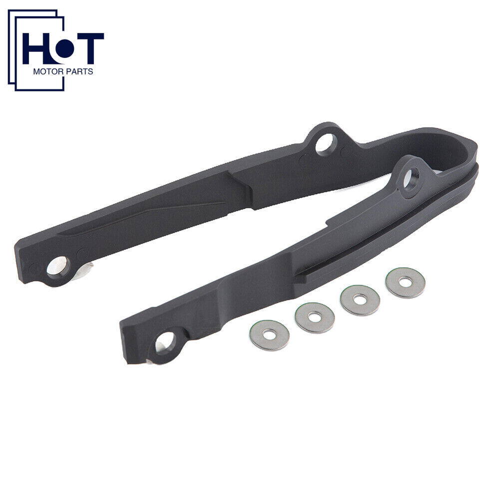 Chain Slider Guards & Guides Black For Kawasaki 125 250 KX125 KX250 1994-2005