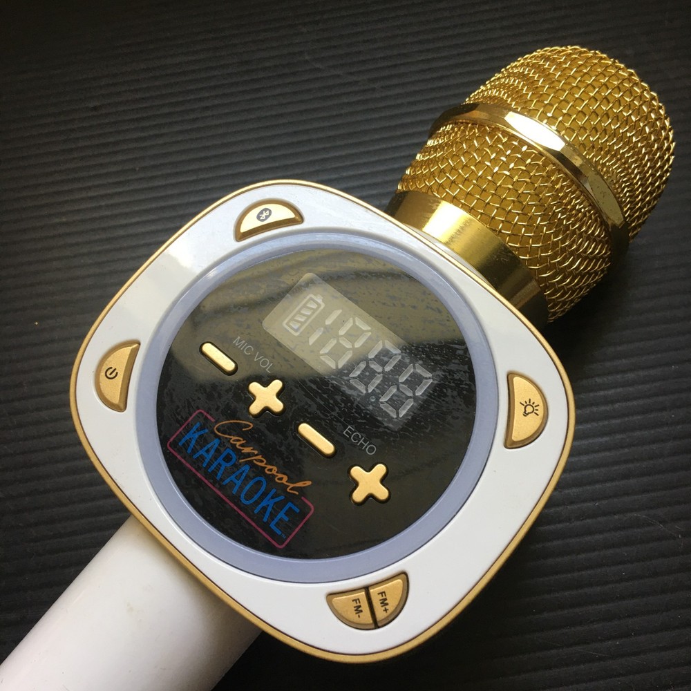 Carpool Karaoke Mic Wireless Bluetooth Speaker & Karaoke Machine CPK545