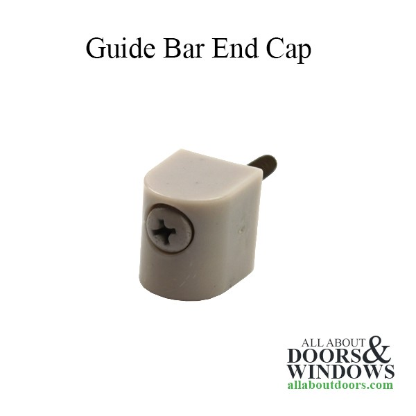 Marvin End Cap Guide Bar For Awning Windows Guide Bar End Cap Beige