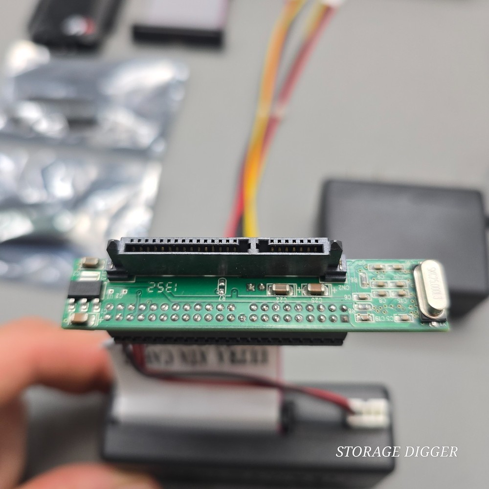 Vintage Forensic Hard Drive Write Blocker U2-ATAWP01, Connected USB2.0, Boxed