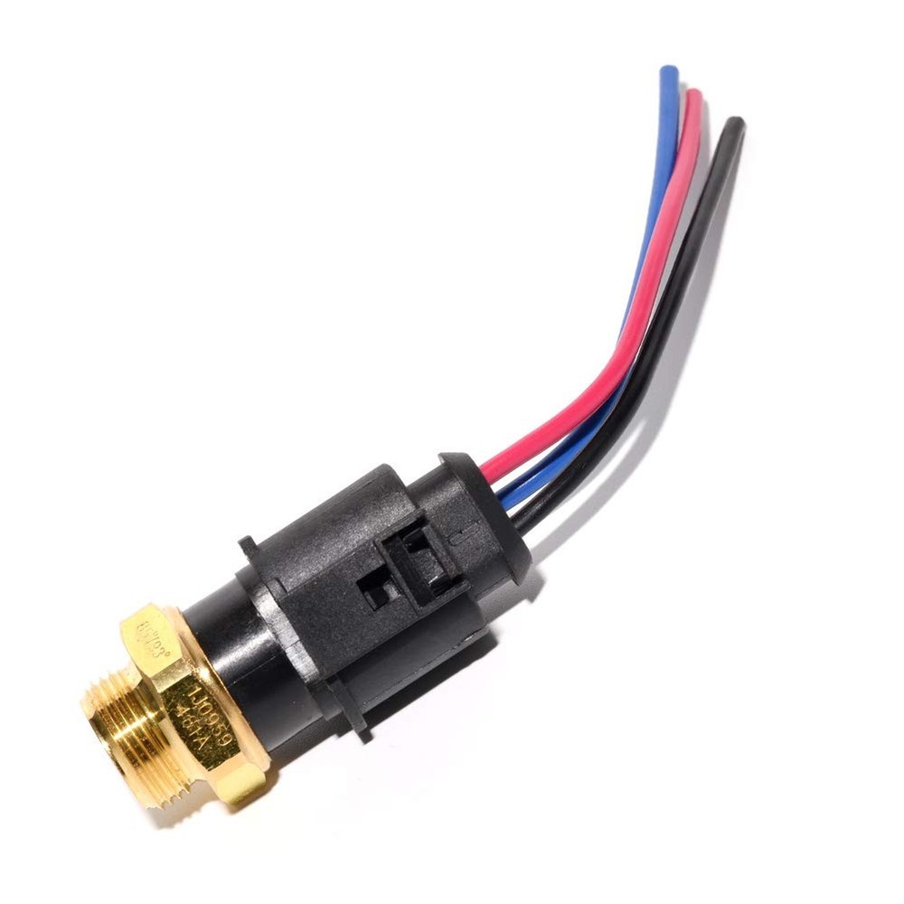 Radiator Coolant Temp Sensor Pigtail Plug Temperature Sensor Set Compatible w...