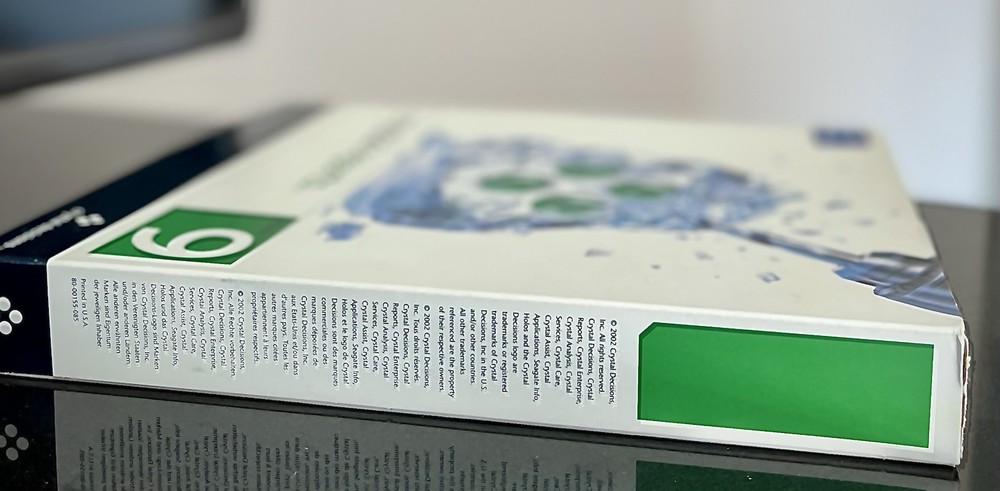 Crystal Reports 9 Standard Full Product PC WIN CD-ROM Big Box Reporting Software