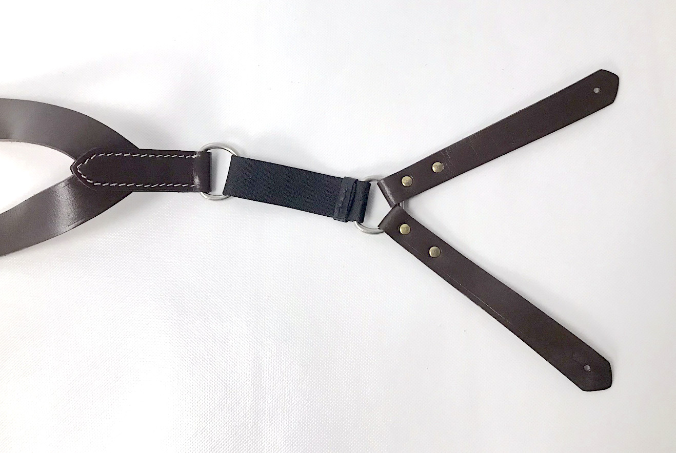 Leather Braces / Suspenders - Civil War, Old West