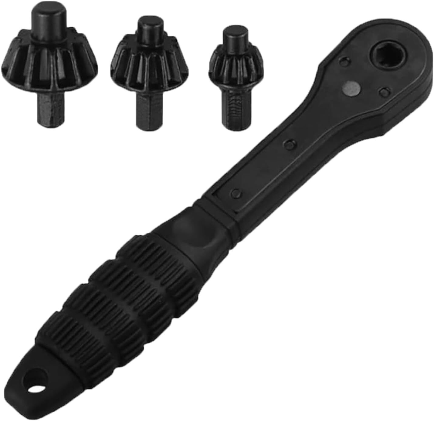 Drill Chuck Key Wrench 2-in-1 Ratchet Spanner Universal Drill Press Tool Quick