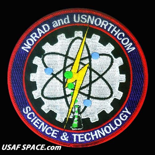 USAF NORAD SCIENCE & TECHNOLOGY USNORTHCOM-PETERSON AFB-ORIGINAL AIR FORCE PATCH