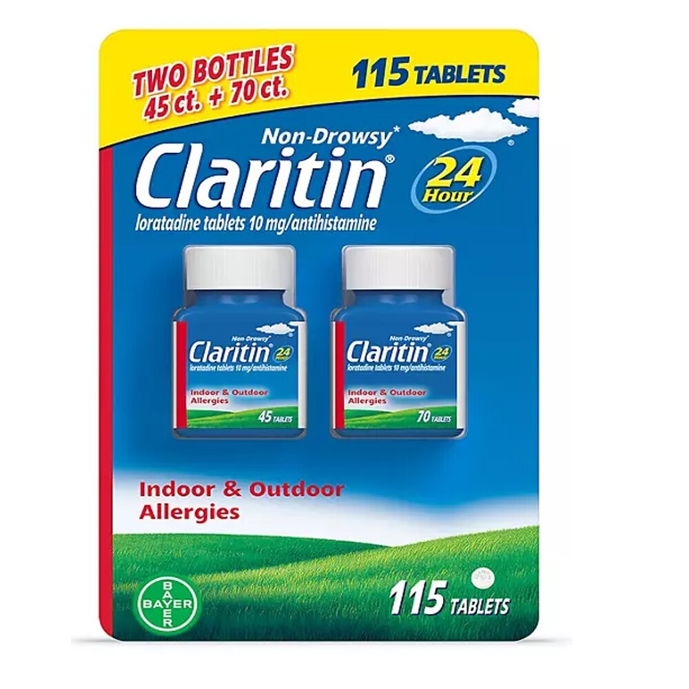 알러지 알레르기약 클라리틴 (Claritin) 115정,70정 레디탭 한국직배송 (개인통관번호 메세지란에 기재필수)