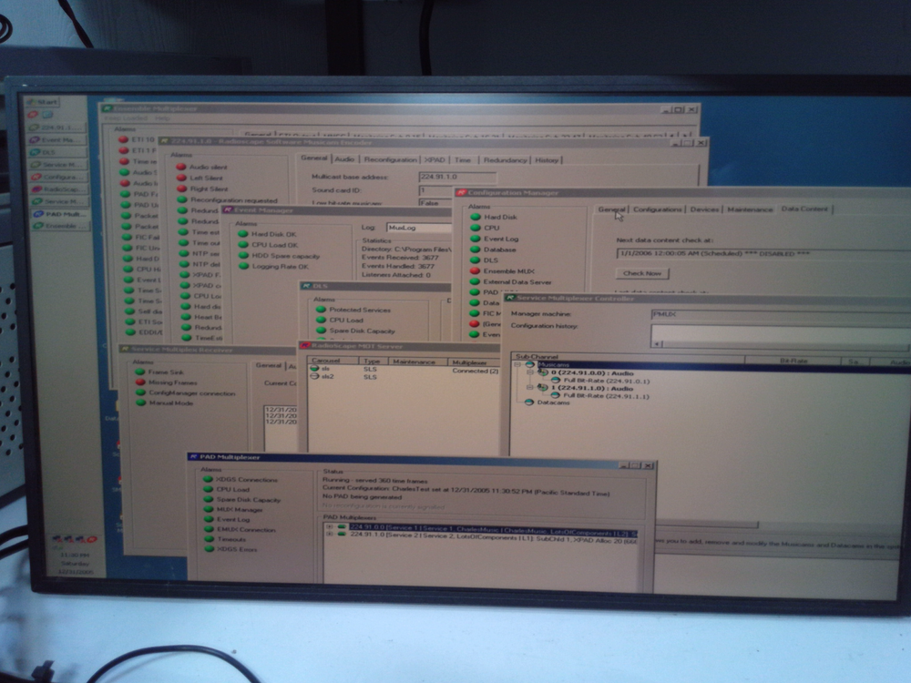 Radioscape Research and Test System For DAB and DMB Broadcast Systems