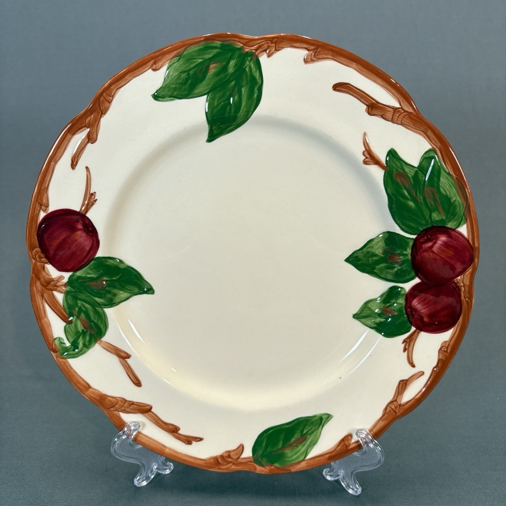 Franciscan Apple Luncheon Plate 9 5/8" Replacements Earthenware USA Backstamp