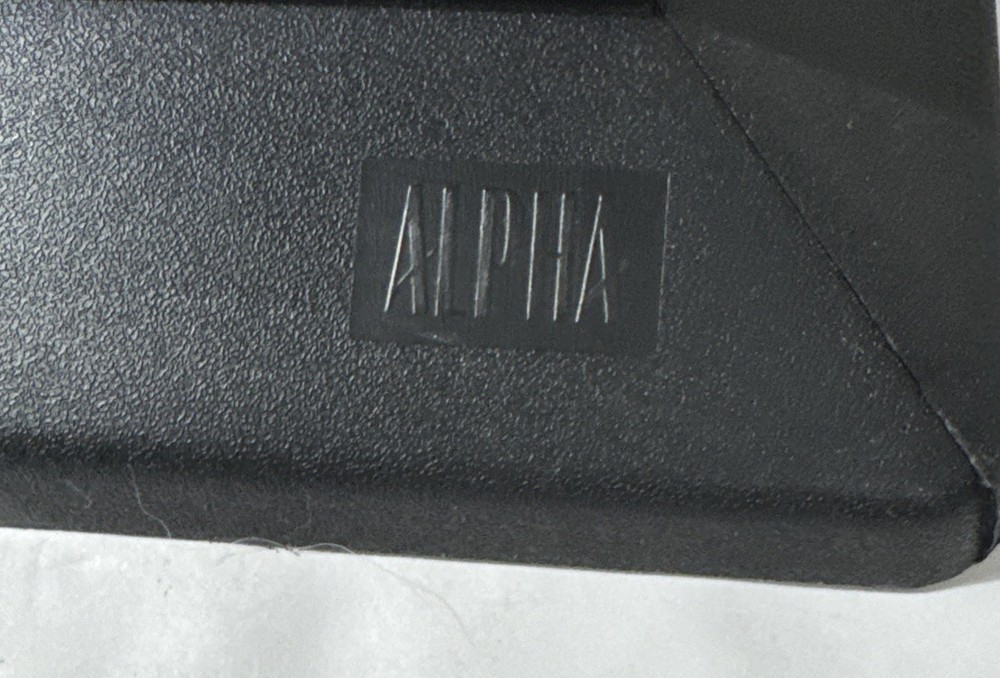 Alpha CD ( 48 Single + 6 Double) Storage Tower Rack Black