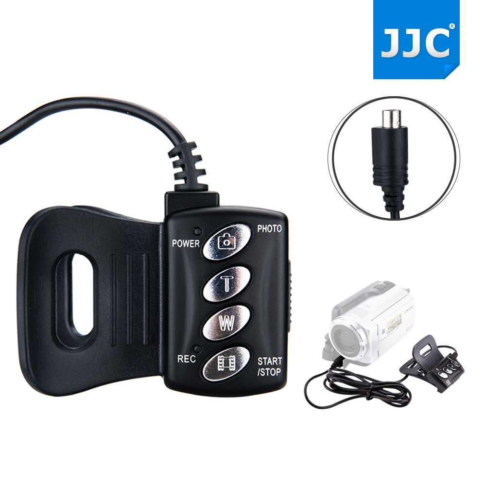 JJC Remote Commander Controller Sony AV A/VR Socket Handycam Camcorder as RM-AV2