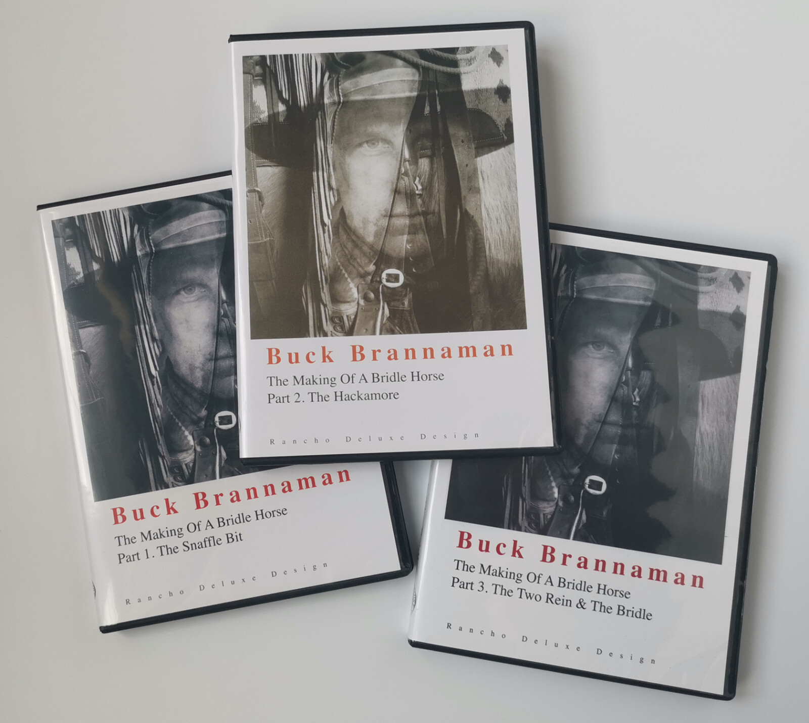 Buck Brannaman - The Making of a Bridle Horse Part 1, 2, 3 DVD Set