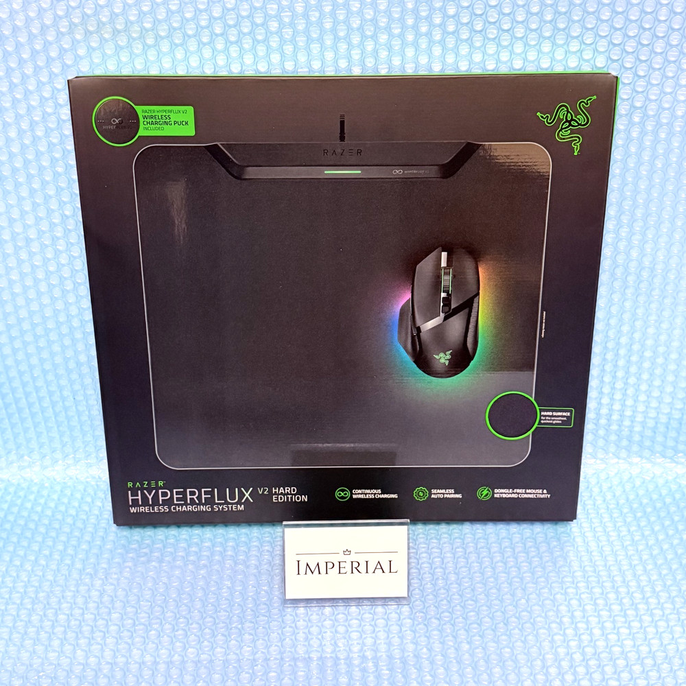 Razer HyperFlux V2 Hard Edition Gaming Mouse Pad Wireless Charging