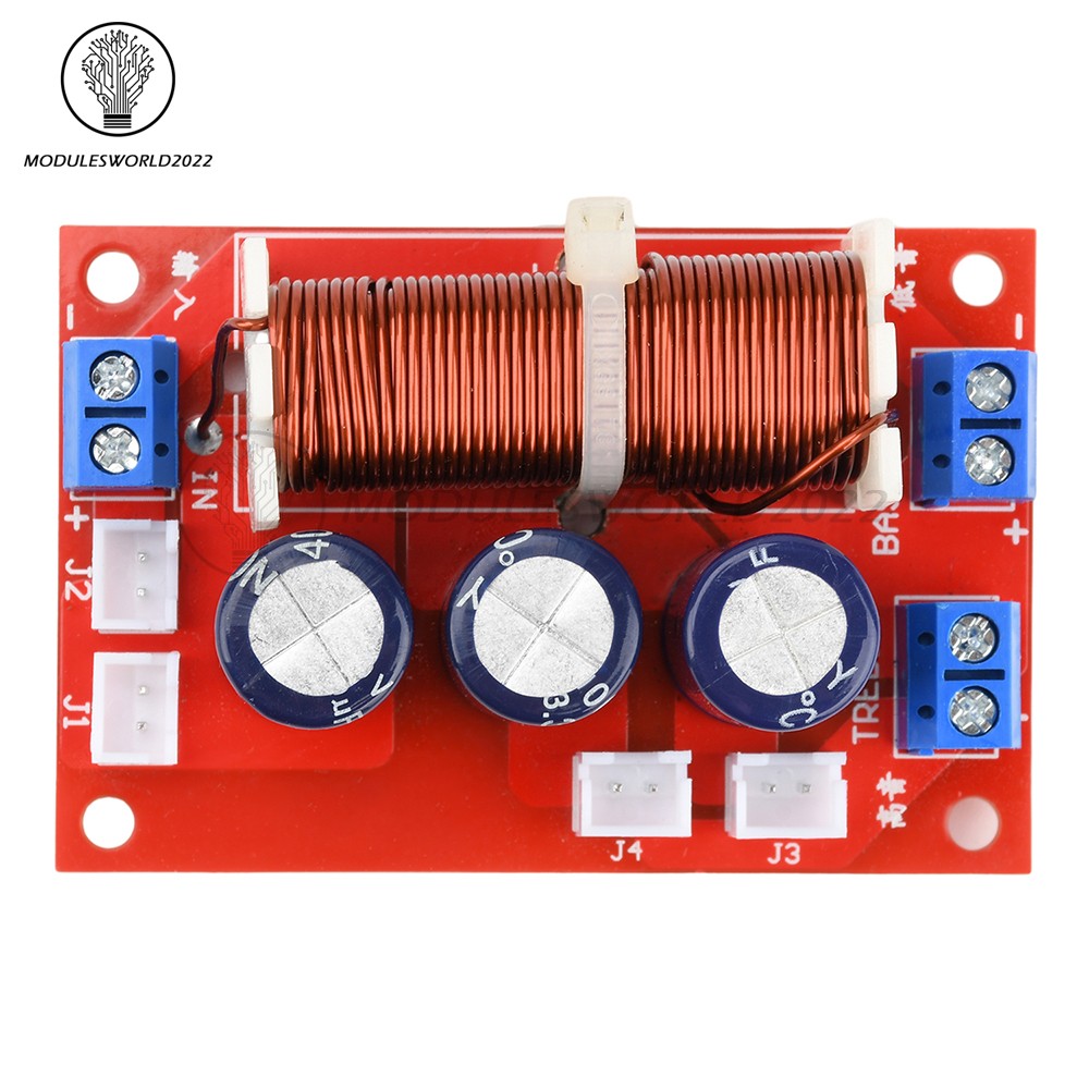 2 Way Speaker Frequency Divider Audio Crossover Board 100Hz-10KHz Adjustable