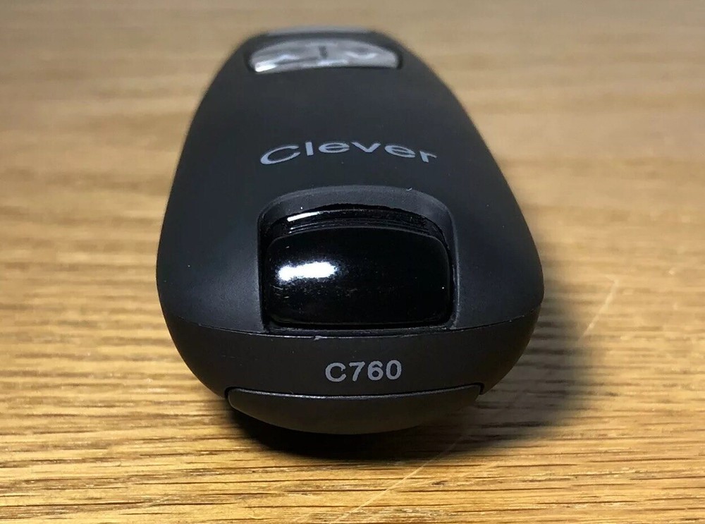 Clever Wireless Presentation Non Laser Pointer Remote Control C760 Black