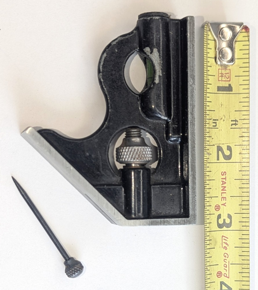 Vintage Combination Square Head ONLY / Unbranded