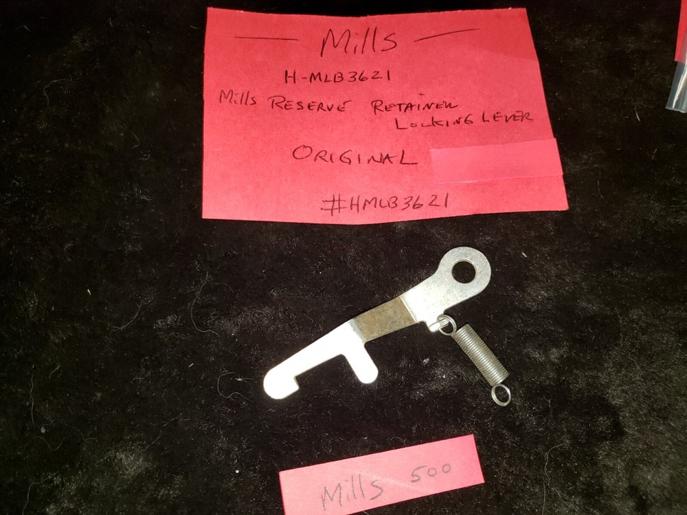 ORIGINAL REPLACEMENT MILLS RESERVE RETAINING LOCKING LEVER #H-MLB3621-500