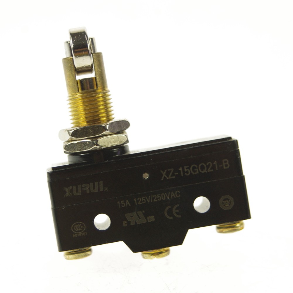 NO+NC Micro Switch SPDT Panel Mount Cross Roller Plunger Lever