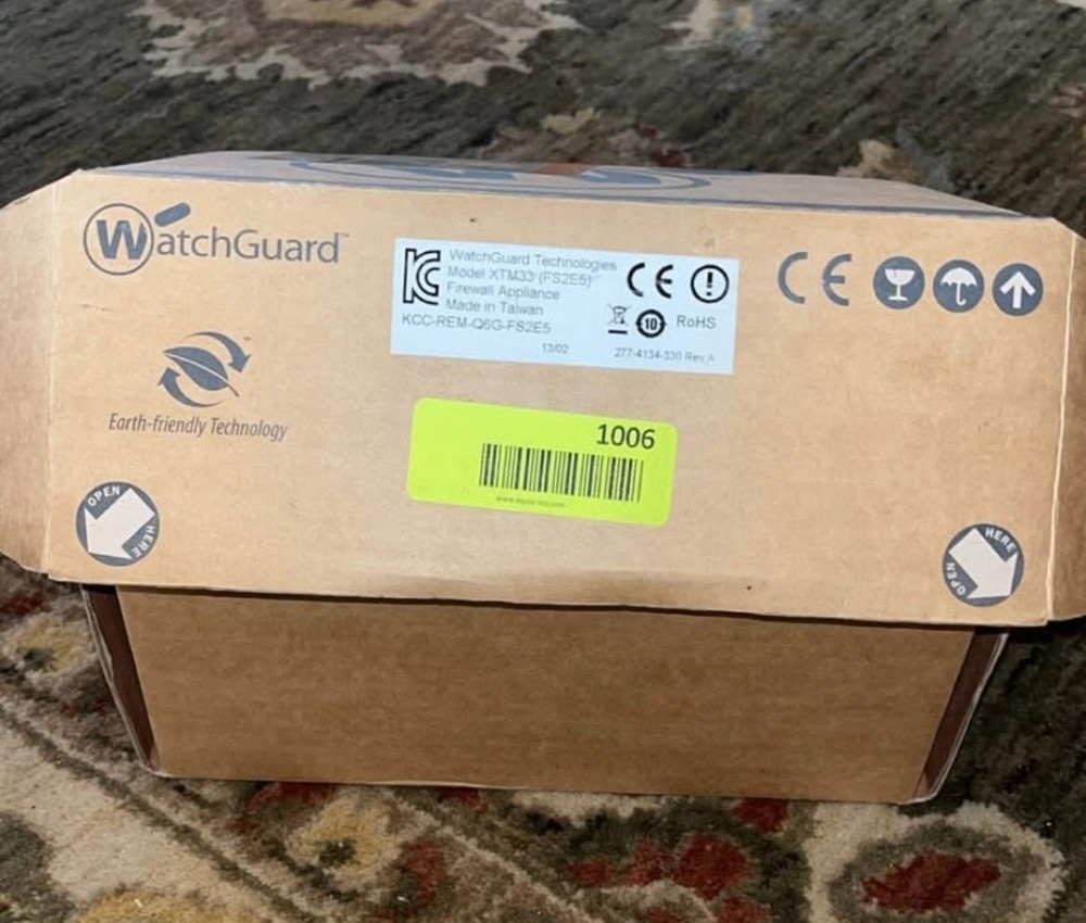 watchguard xtm firebox fs2e5 n136