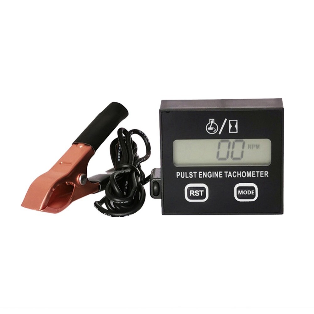 Digital Gasoline Engine Tachometer Resettable Inductive Contact Tachometer6110