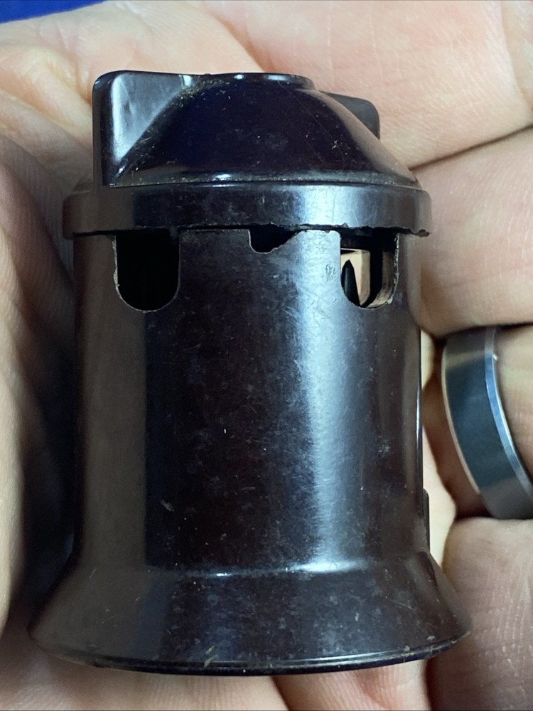 In Line Socket Light Add On A Light String P&S BAKELITE Vintage 1940’s