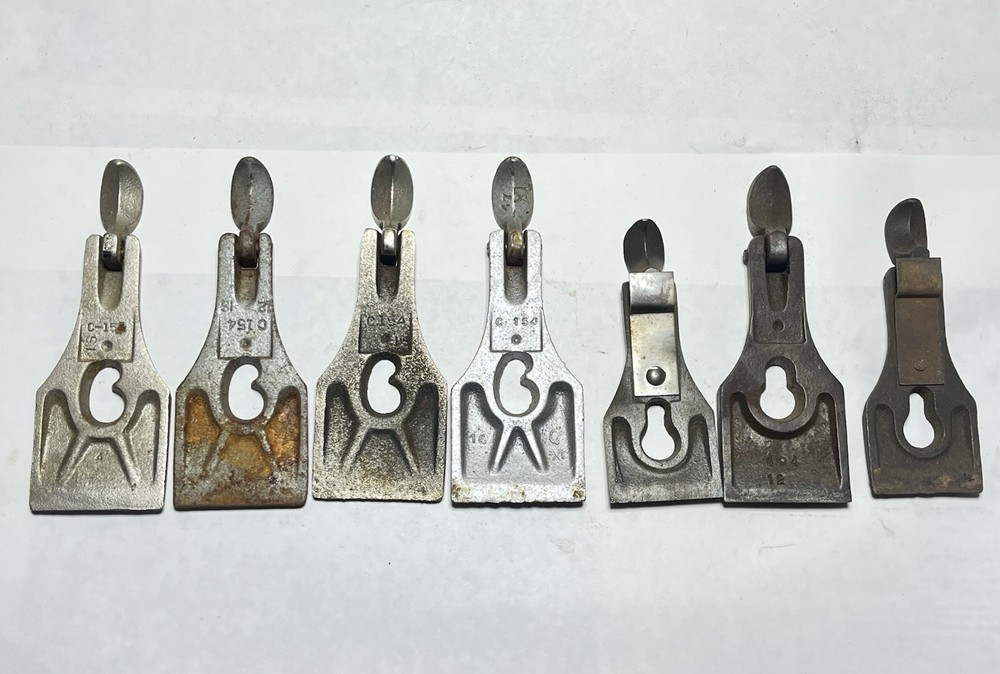7 Woodworking Plane Lock Caps Used