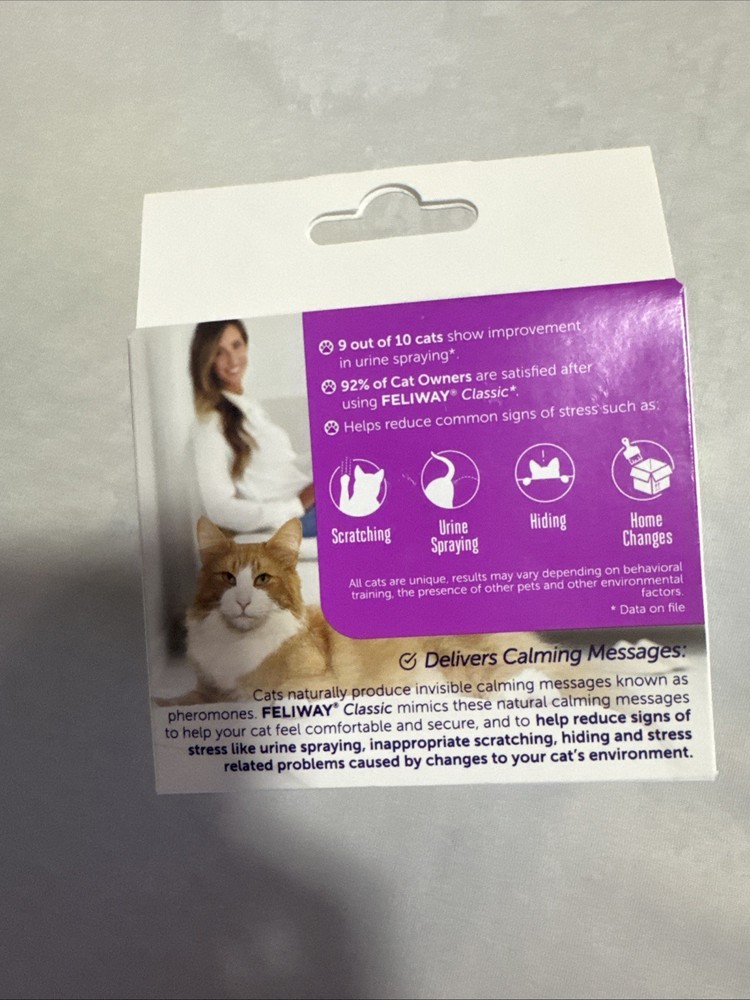 Feliway Classic Diffuser Refill 48 Ml Cat Constant Calming 2 Refills