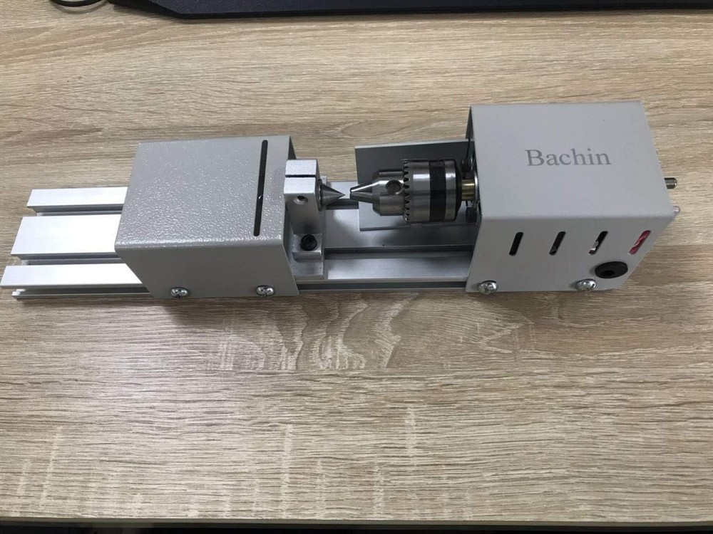 Efficient Mini Lathe for Wood Projects - Compact, Powerful & Quiet Operation
