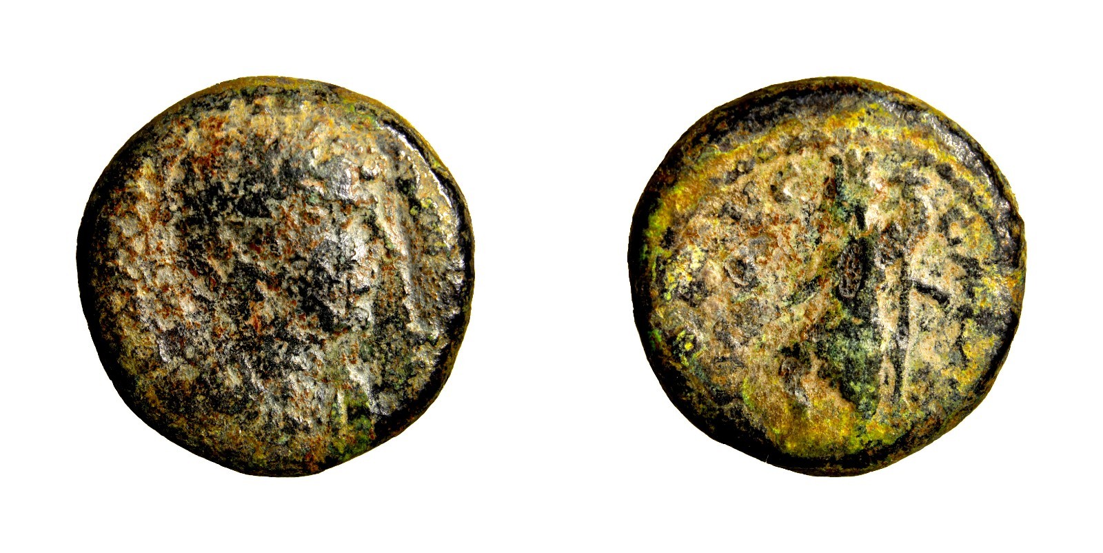 JUDAEA, Gaba. Commodus. AD 177-192. Æ (22mm, 7.19 g, 12h). Dated CY 245
