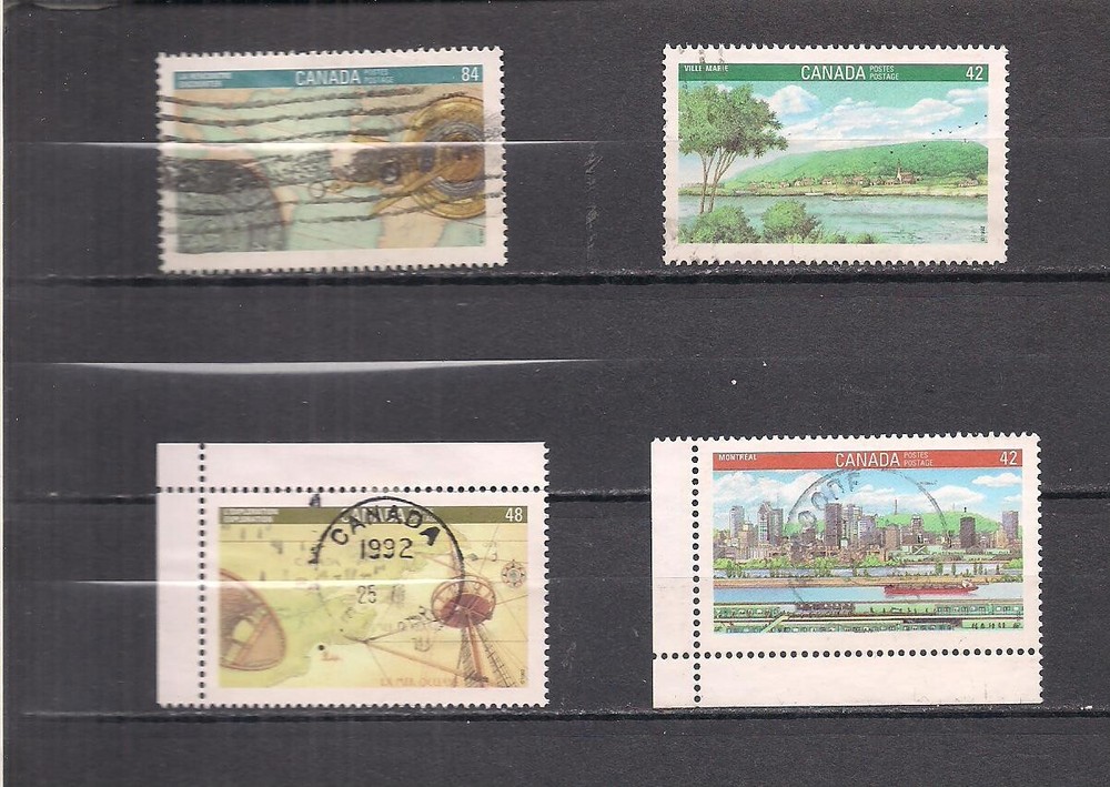 Canada #1404-1407  used