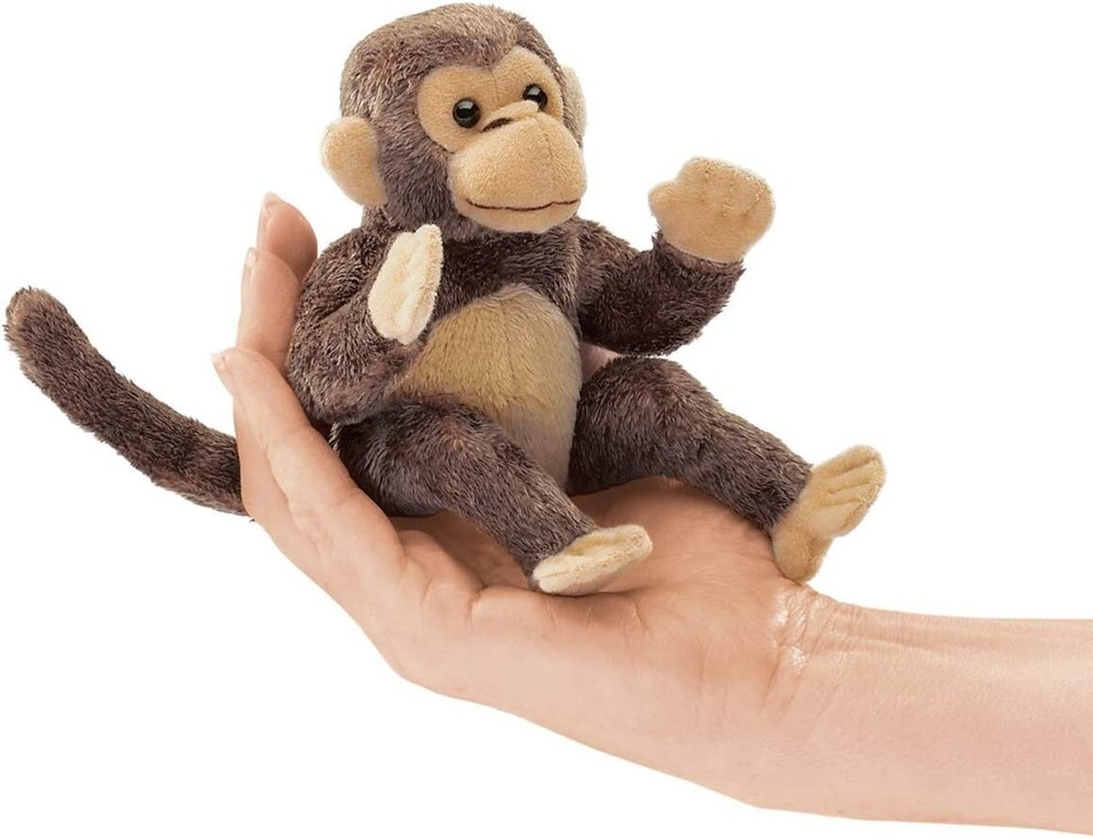 Mini Monkey Finger Puppet by Folkmanis