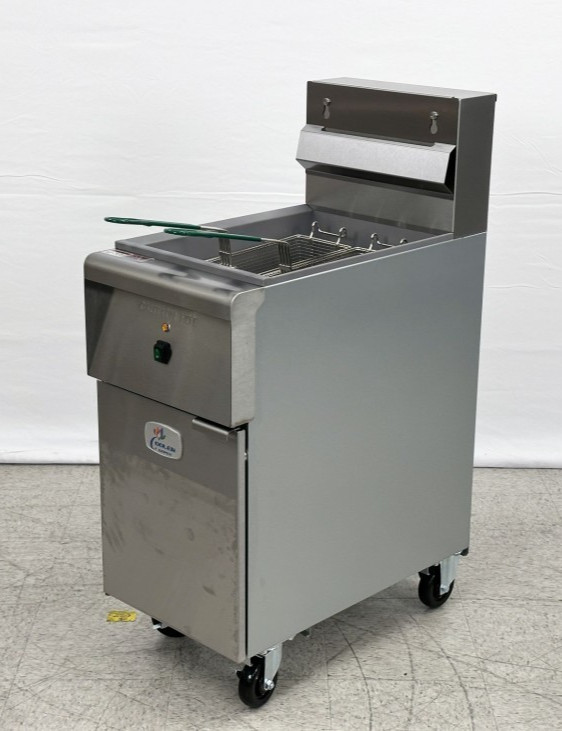 BRAND NEW 40 LBS Commercial Deep Fryer Stainless Steel Electric 208V 3 Phase NSF