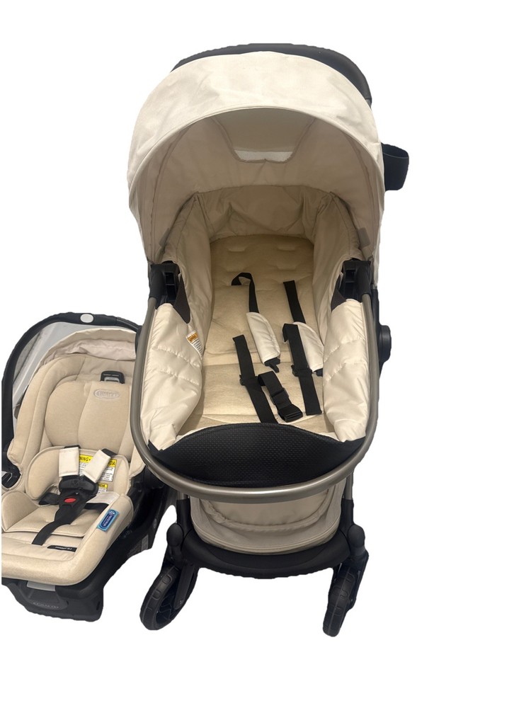 Graco Modest Travel System Soft Almond