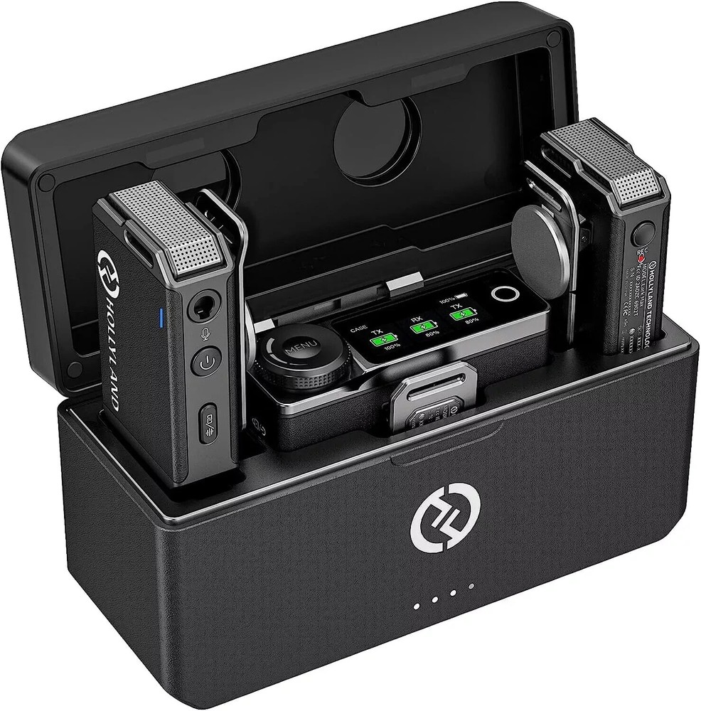 Hollyland Lark Max Wireless Lavalier Microphone System (Duo) DSLR/iPhone/Android